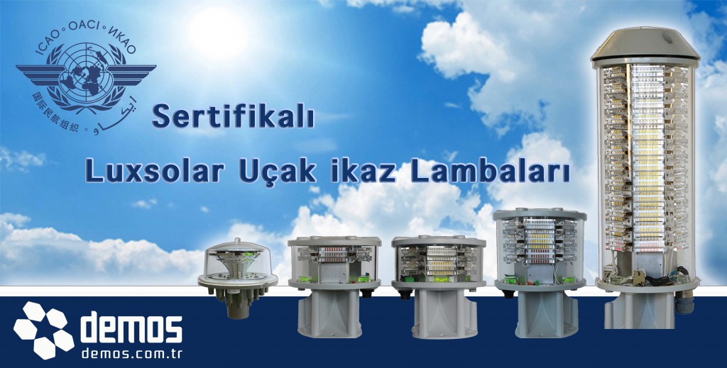 ICAO sertifikalı uçak ikaz lambaları